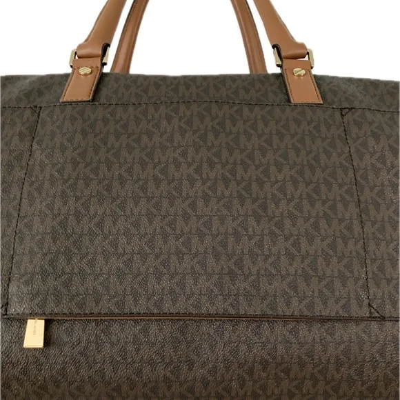 MICHAEL Kors Bedford Extra Large Travel Weekender. NWOT - Picture 8 of 17